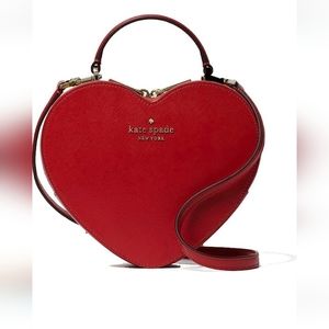 Kate Spade red Love Shack crossbody purse
